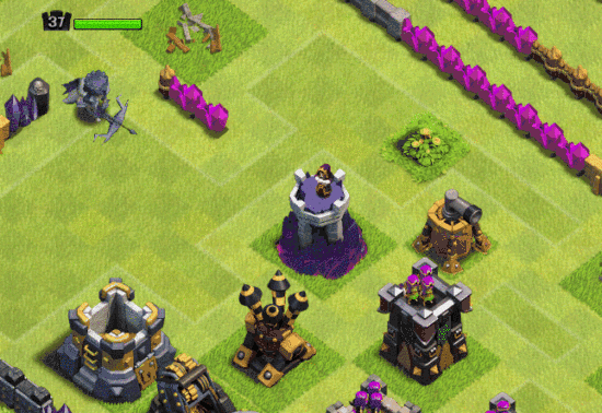 部落冲突为何建筑尚未被拆除女王便锁定别的建筑了终止滑步的窍门是