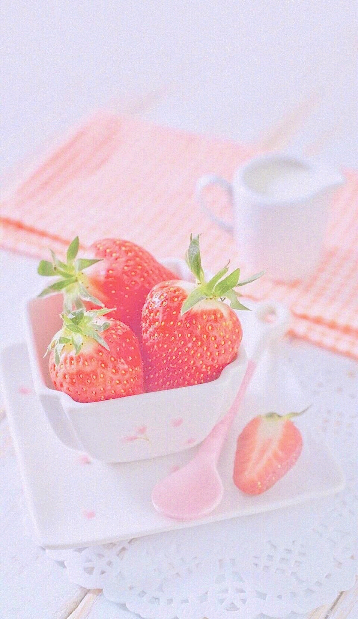 粉色系少女心-高清壁纸,聊天背景