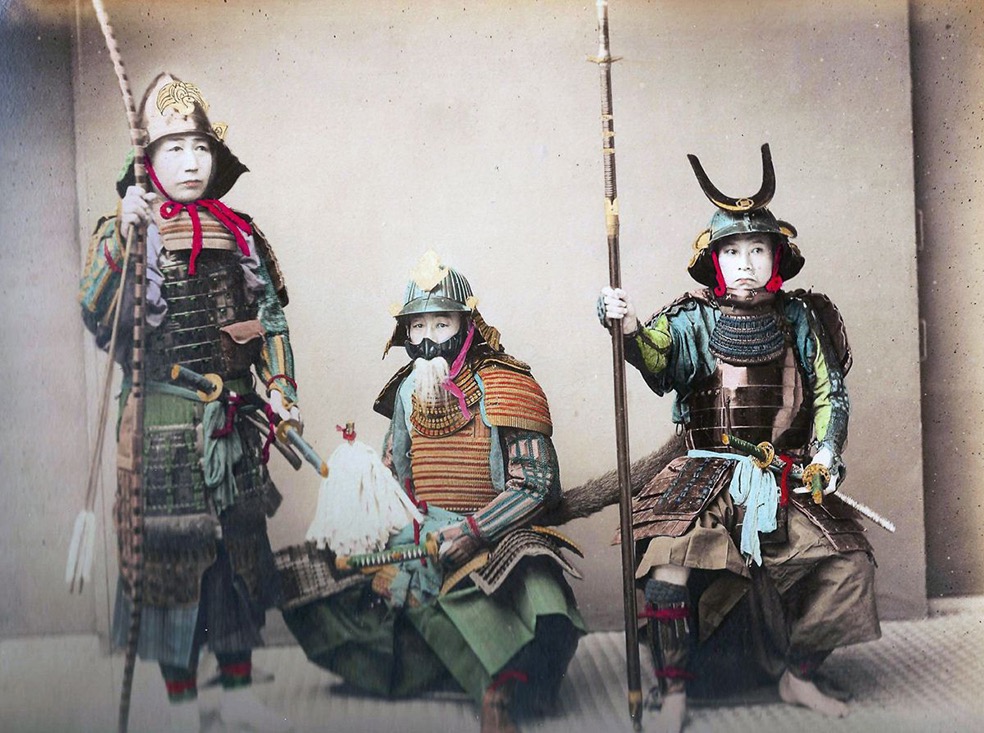 老照片 十九世纪末的日本武士 日本武士最后的荣光 - 哔哩哔哩