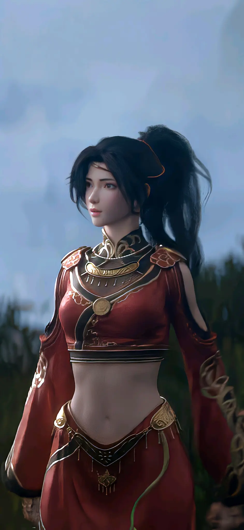 第332期下篇 山河剑心 白茸特辑 国漫女神 电脑壁纸 手机壁纸 电脑