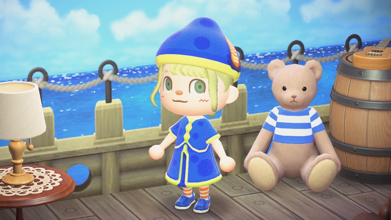 「动森服饰」情侣装,男女同款搭配素材分享