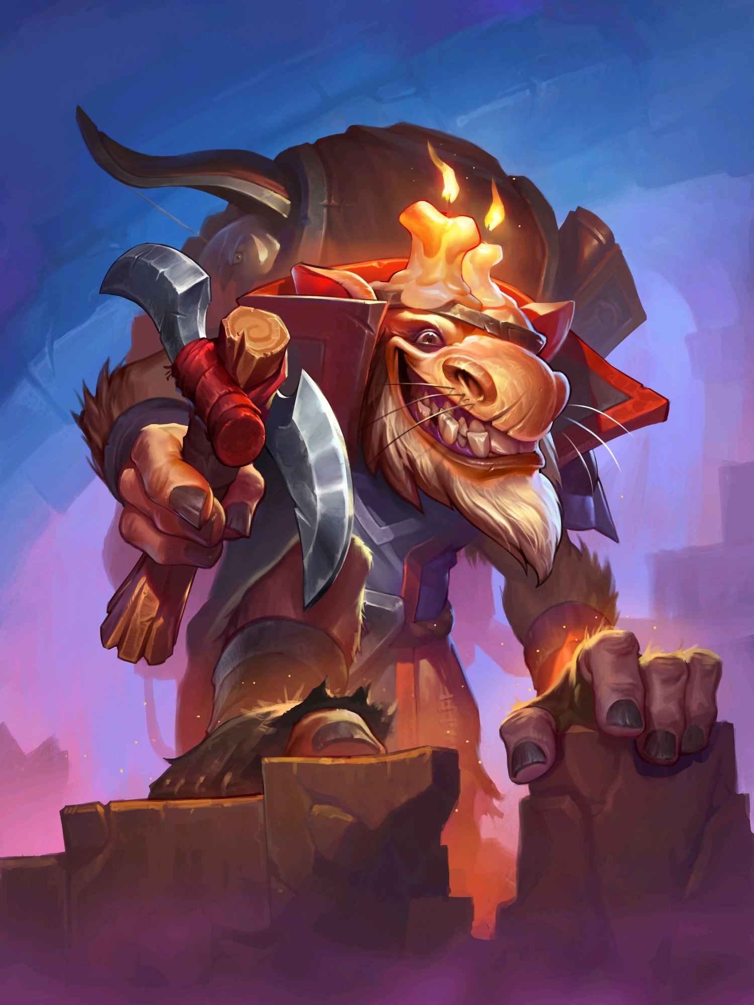 炉石传说暗夜崛起原画卡面流量党谨入