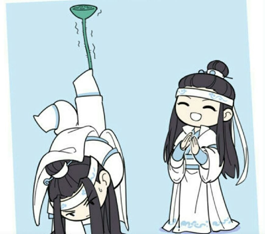 魔道祖师这7张图来自哪位太太图5是国外网友画的哟薛晓超甜