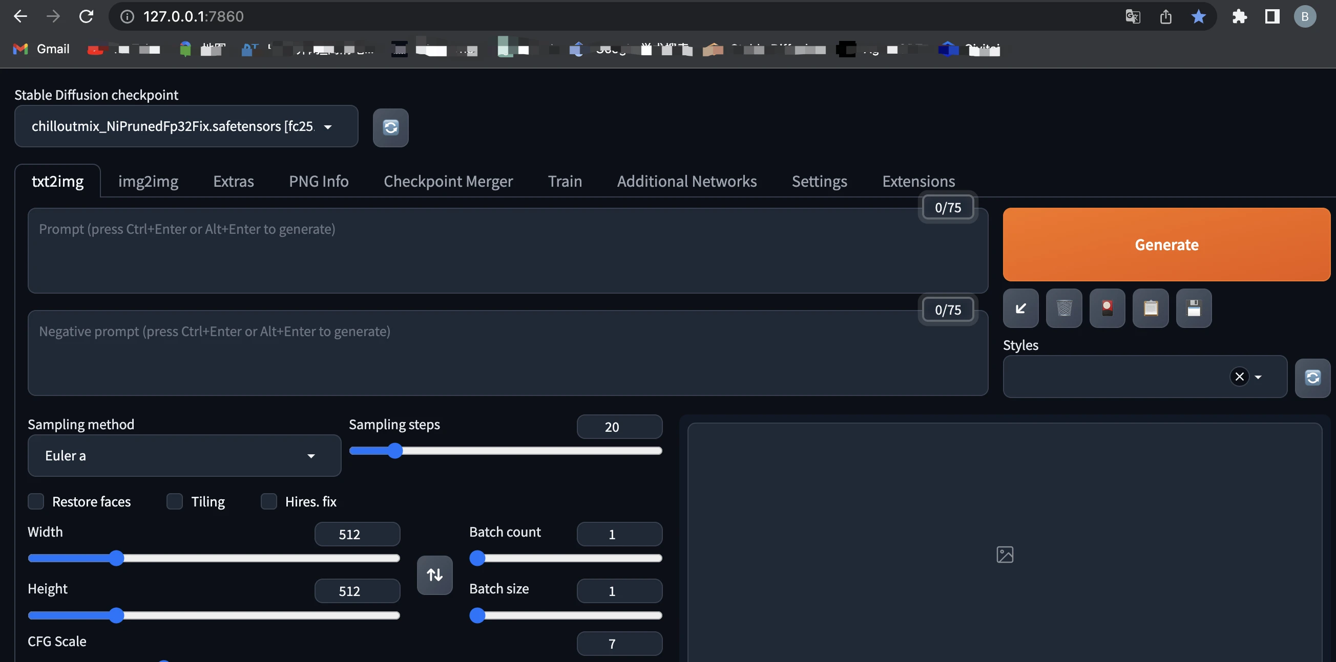 AI画图神器stable Diffusion的webui及其在Mac M2上的部署 - 哔哩哔哩