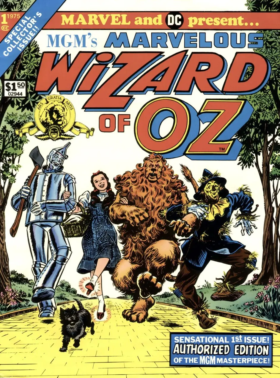 漫威 Dc首次合作漫画 Marvelous Wizard Of Oz 绿野仙踪 哔哩哔哩