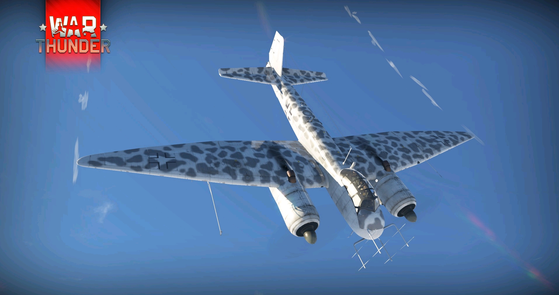 ju 388 j:双色迷彩(rlm 75 / rlm 77)德国,1945年