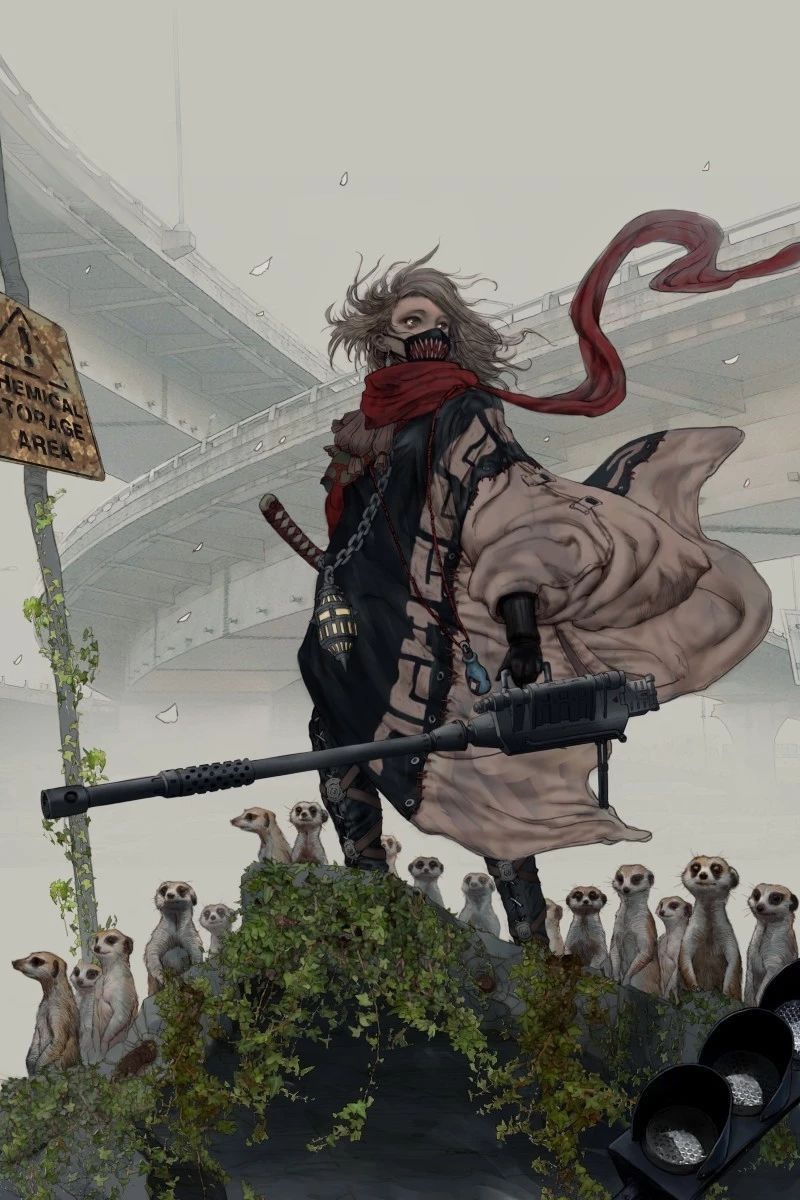 霸气十足力量感十足的人物设计大佬太强了