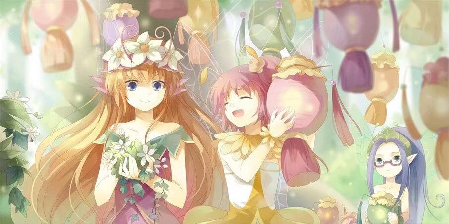 小花仙页游图(三仙女组)