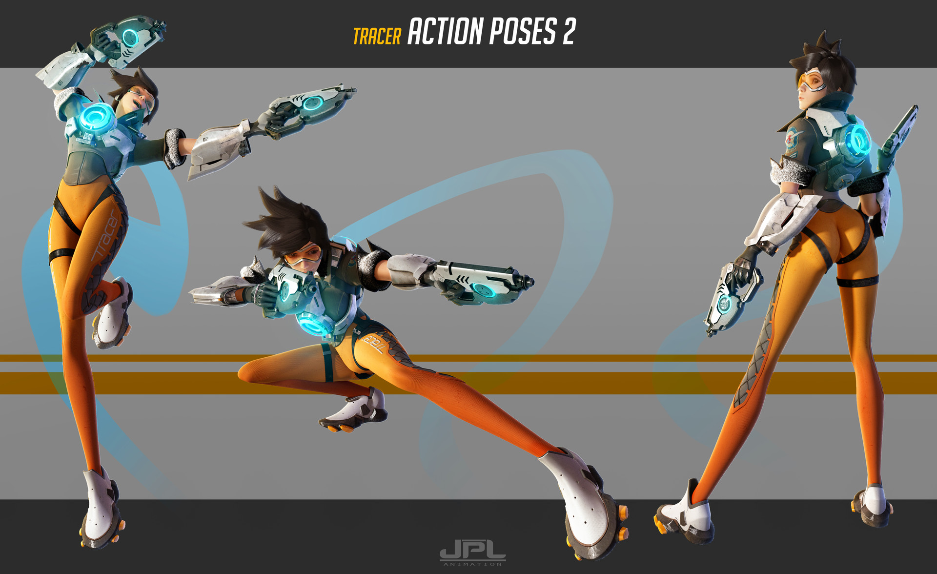 收集的一些猎空的高清大图!