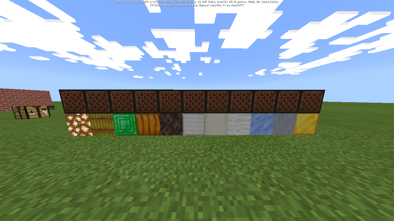 Minecraft基岩版1.13.0.9更新日志