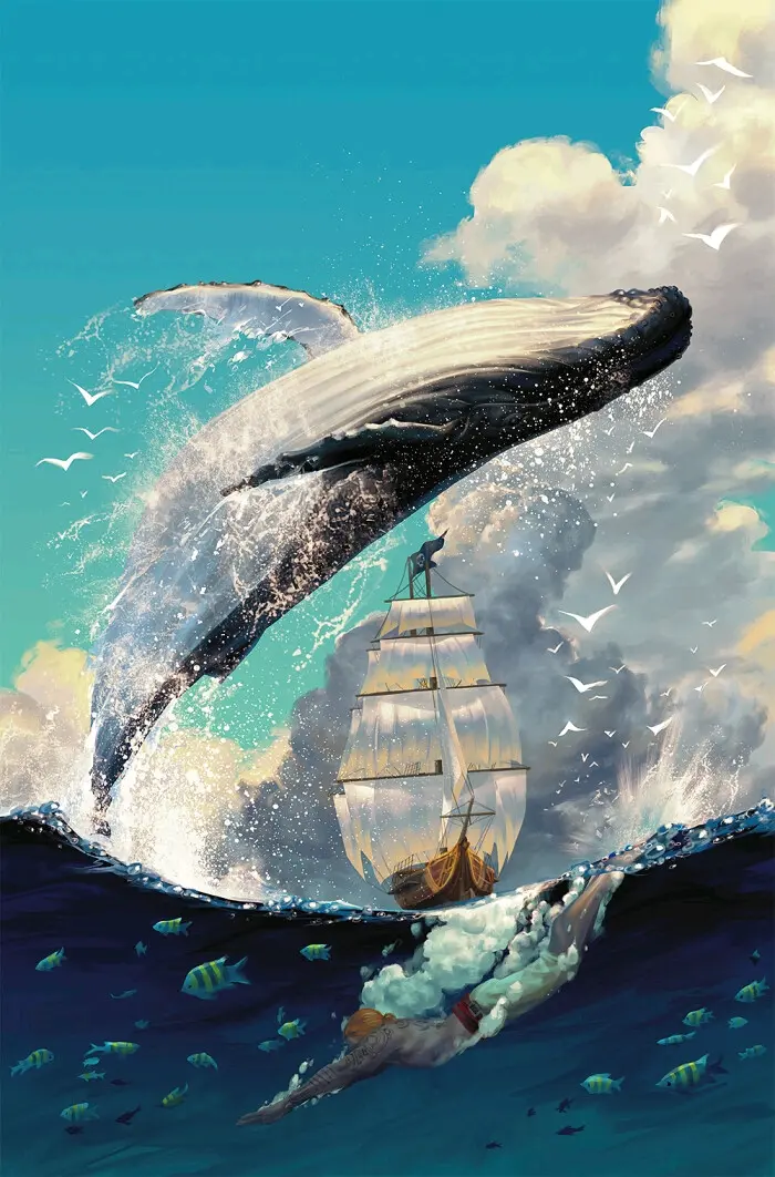 鲸 绝美壁纸分享第二期 哔哩哔哩