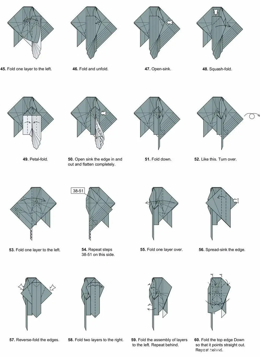 加藤折纸西方龙