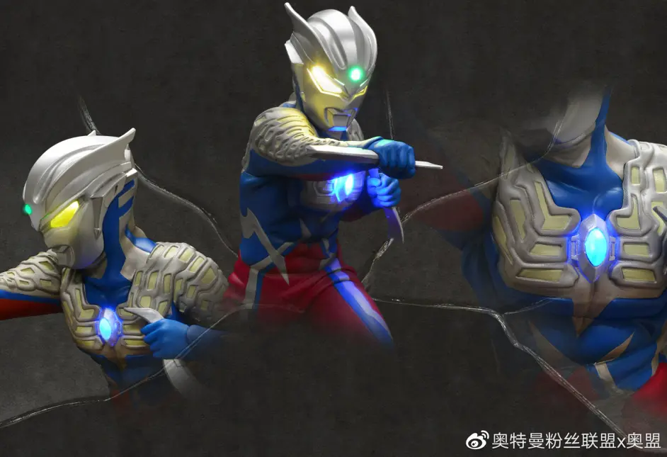数量限定 高级发光手办赛罗奥特曼雕像预售 哔哩哔哩