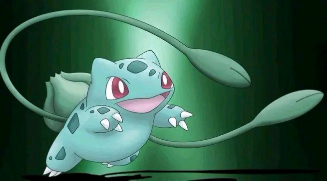 精灵宝可梦出生时就背着一颗种子的草系御三家妙蛙种子