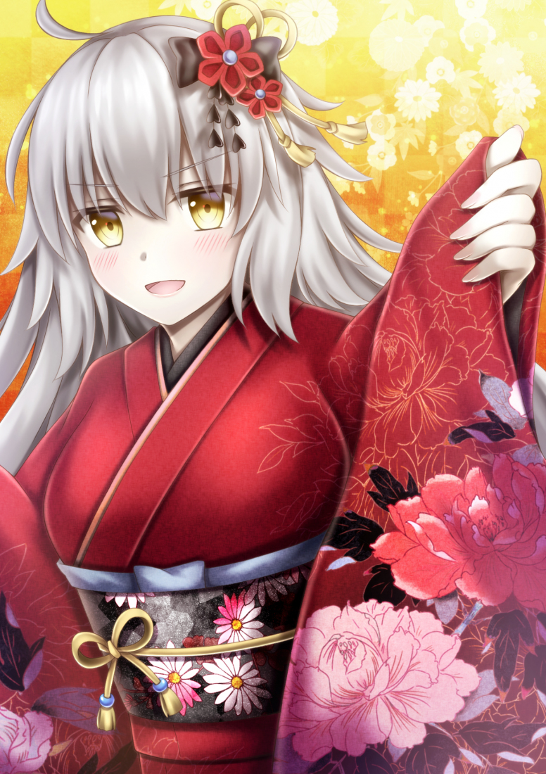 fgo 插图 【二百六十七】黑贞德.和服x浴衣