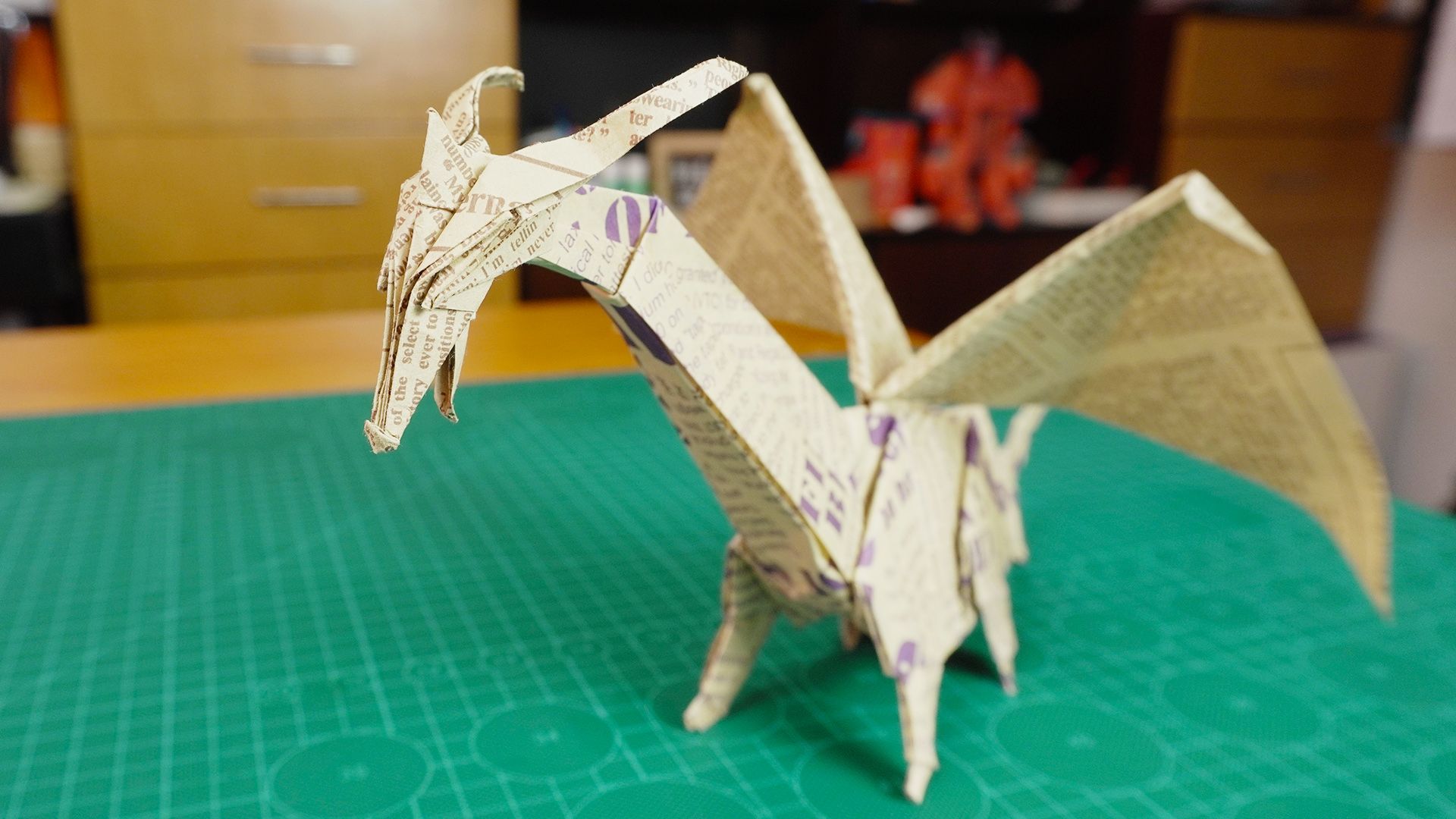 恐龙折纸教程 - 知乎
