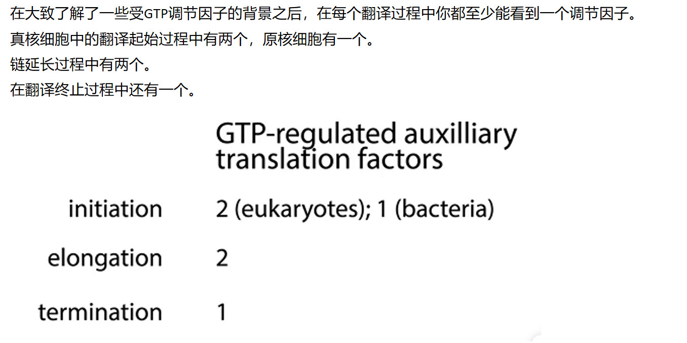 MIT 分子生物学 part3 2.2 GTPRegulated Auxiliary Translation 哔哩哔哩
