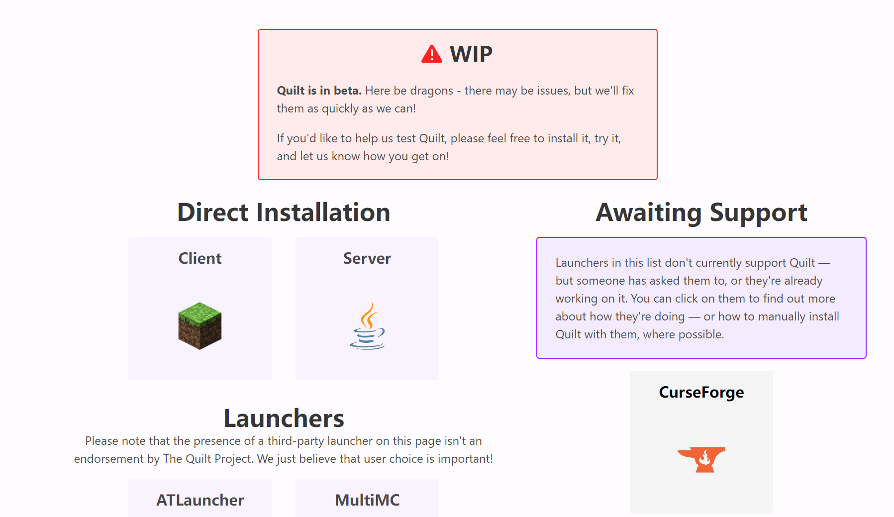 Minecraft Quilt Loader安装教程 哔哩哔哩