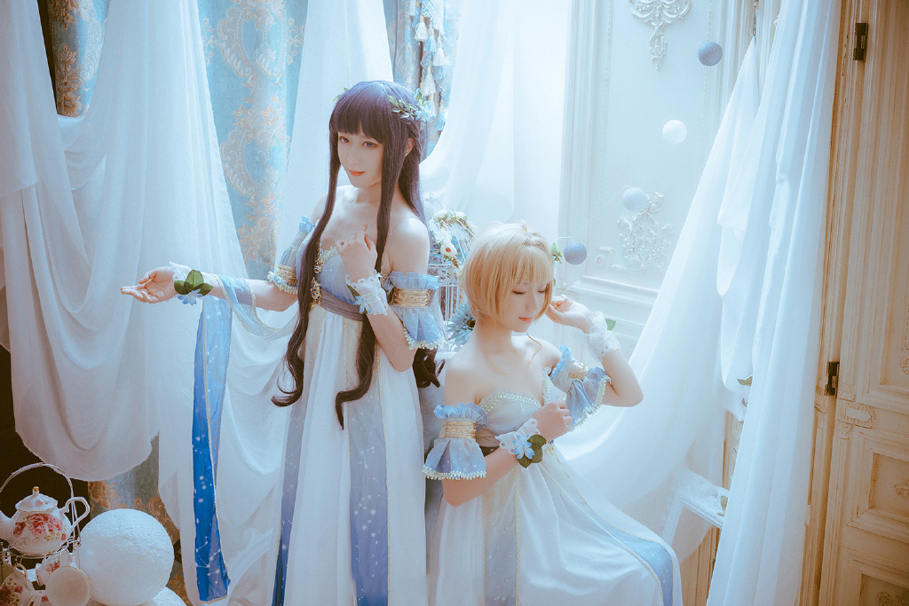 魔卡少女樱小樱和知世的cosplay最好的闺蜜就该这样玩cos