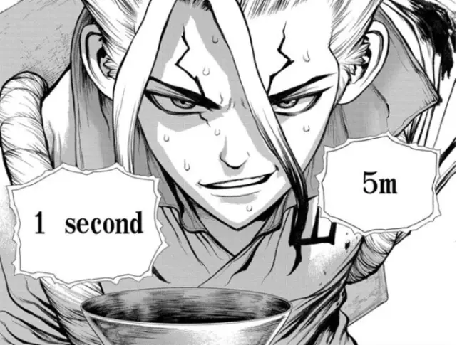 石纪元137话 荆棘大战千空 石化武器争夺的过程让人无法想象 哔哩哔哩