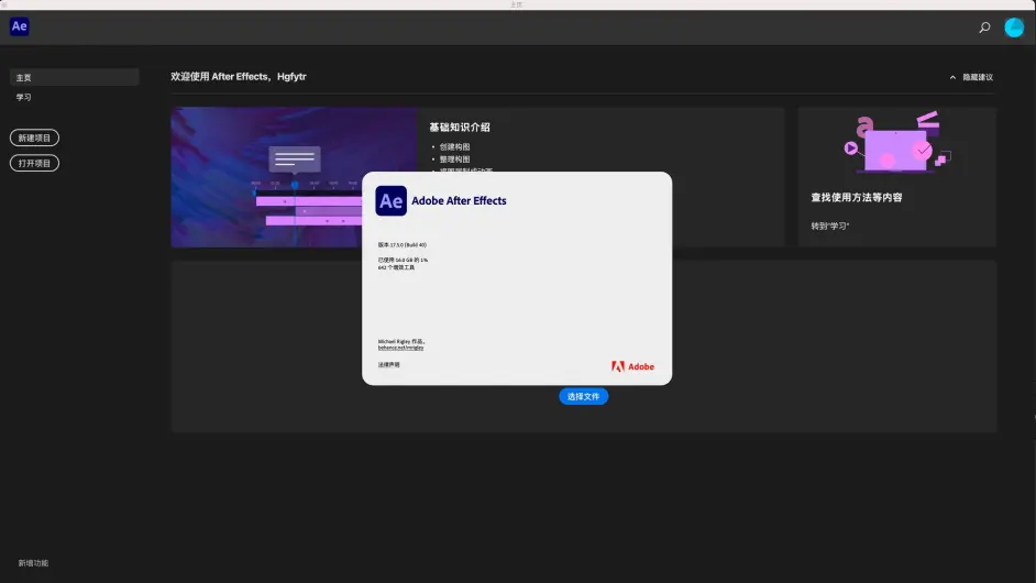 Adobe After Effects 2020 For Mac Ae 2020 汉化版 V17 1 5中文 哔哩哔哩