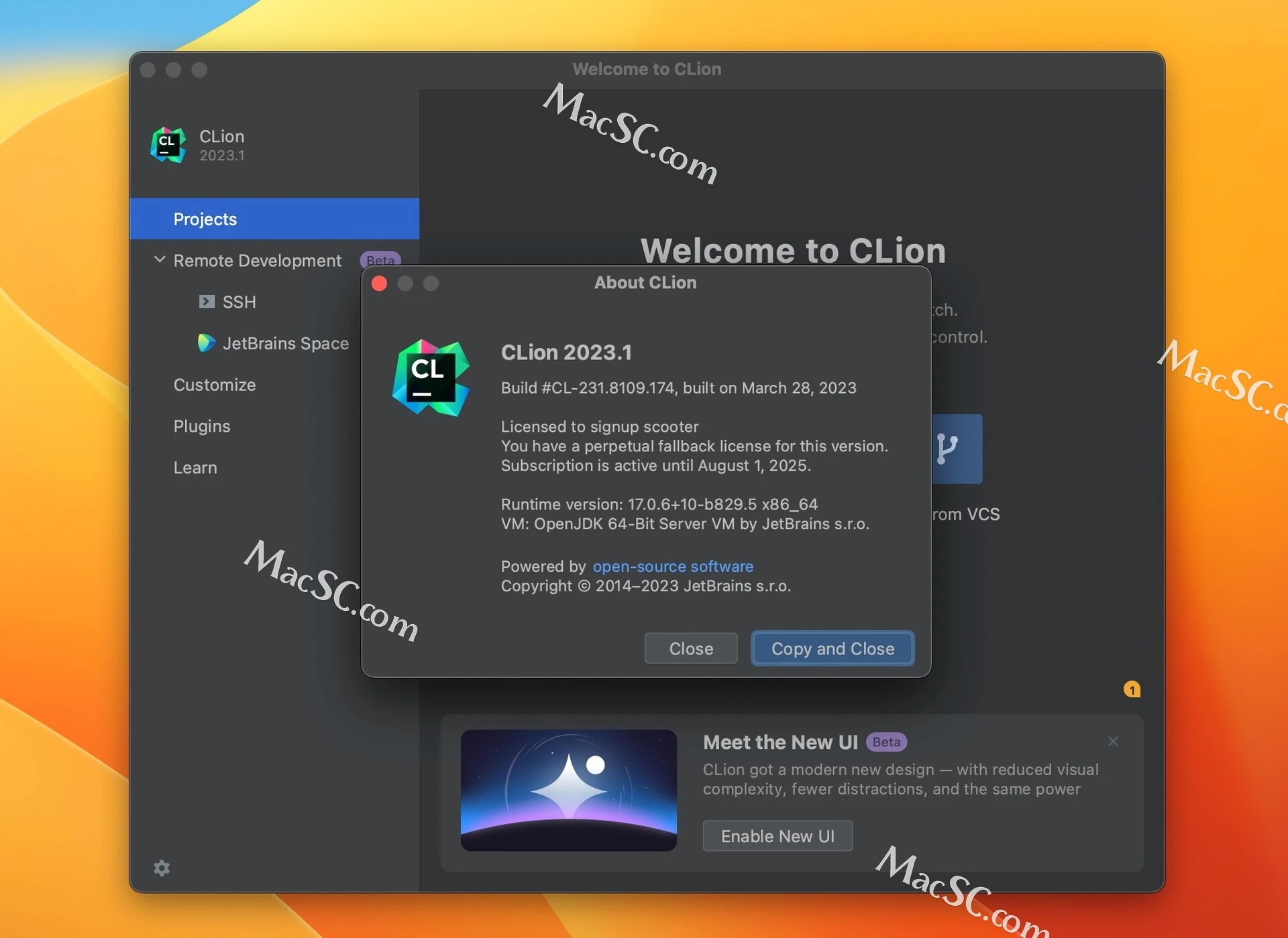 JetBrains CLion 2023.1.4 for ios download free