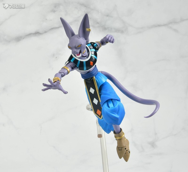 兴趣 模型手办 78动漫官方测评 万代 shf 比鲁斯 -活动限定配色-尾巴