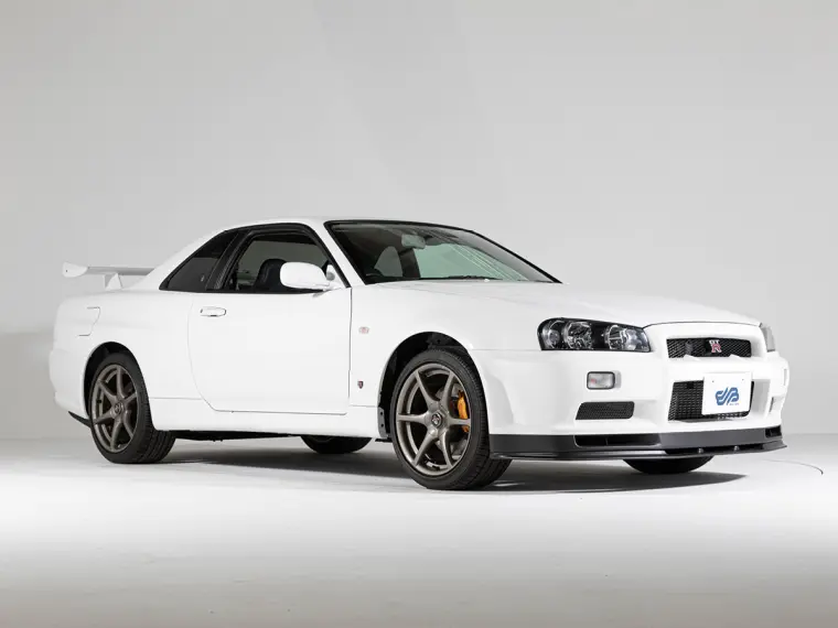 全世界仅此一辆 几乎全新的日产skyline Gt R R34拍卖出售 哔哩哔哩