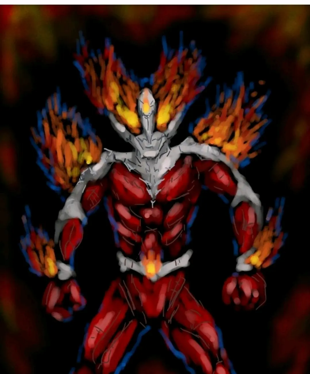 无授权搬运火焰超人p站同人图