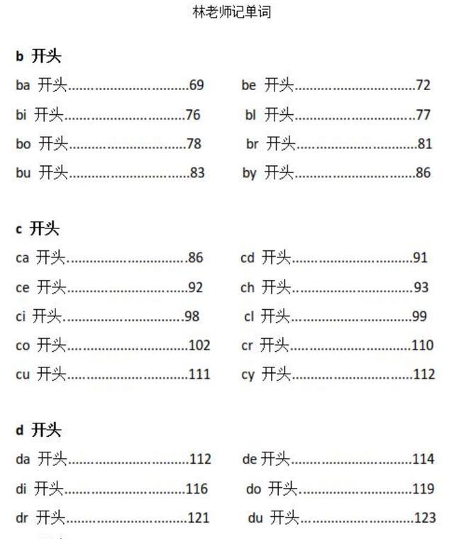 小学三年级英语上册单词c开头英语单词完美英语单词