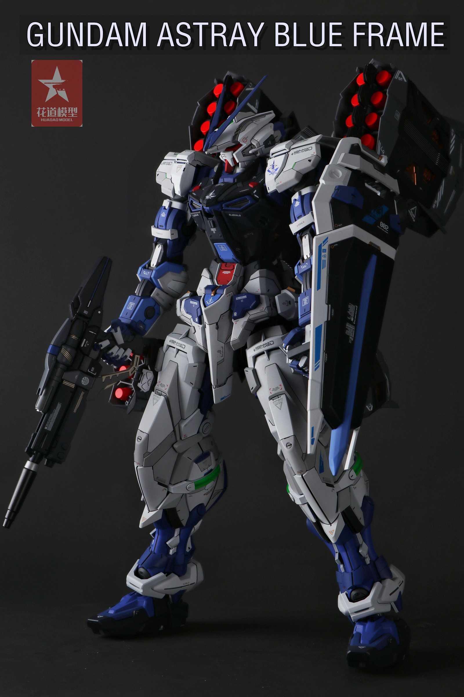 达人佳作:【花道模型工作室】尼尔森 蓝异端