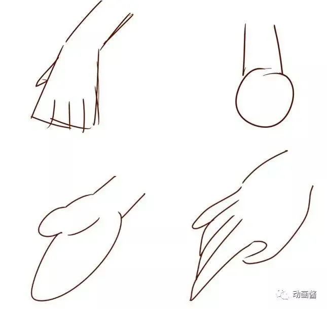 手控福利 史上最全 超实用动漫手部基础画法大合集来袭 哔哩哔哩