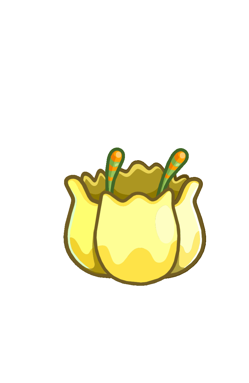 洛克王国-宠物素材【070-奇丽草,071-奇丽叶,072-奇丽花】