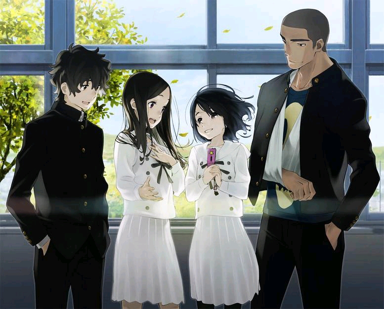 想要大声呼喊 本作是由《未闻花名》的原班团队打造的第2弹青春群像剧