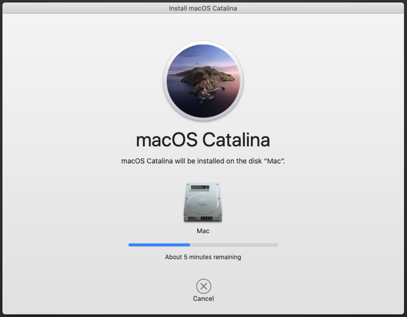 Win10 VirtualBOX macOS Catalina 10 15 MacOS 