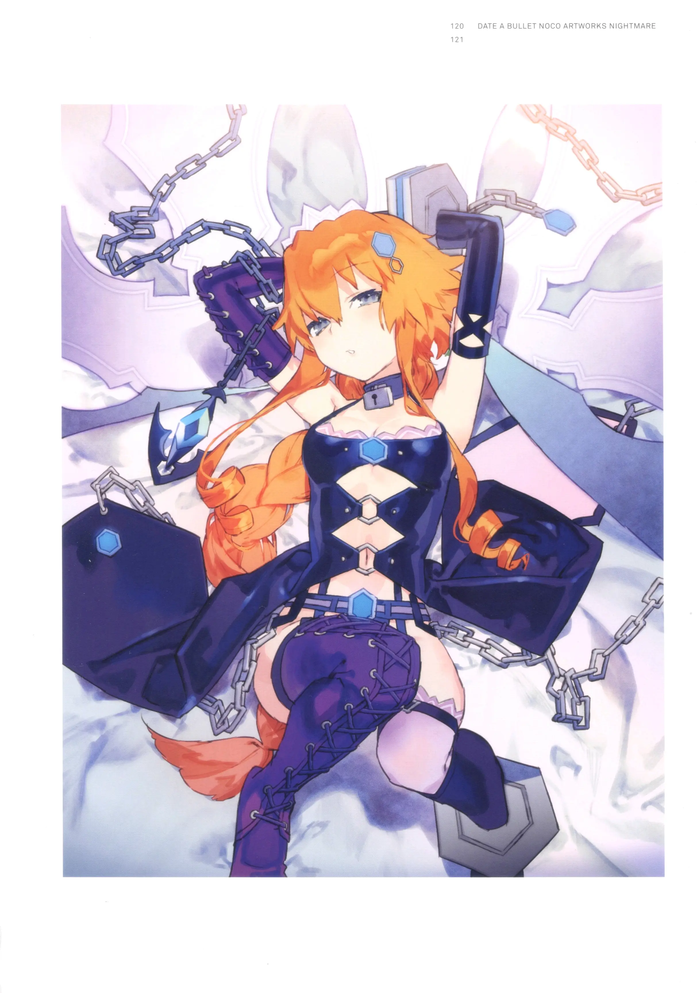 《狂三外传》插图 デート99ア99バレット noco画集 nightmare