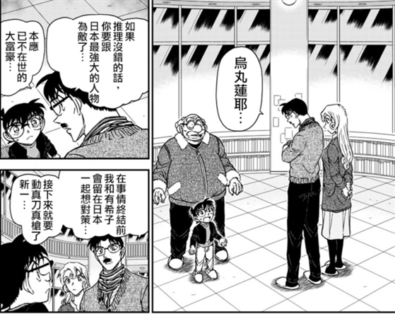 【柯南主线】揭秘黑衣组织boss——乌丸莲耶