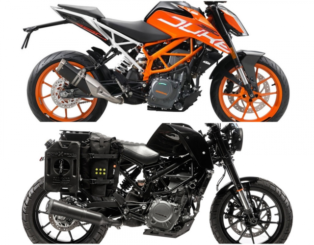 街车秒变复古 ktm duke 390最成功的改装案例
