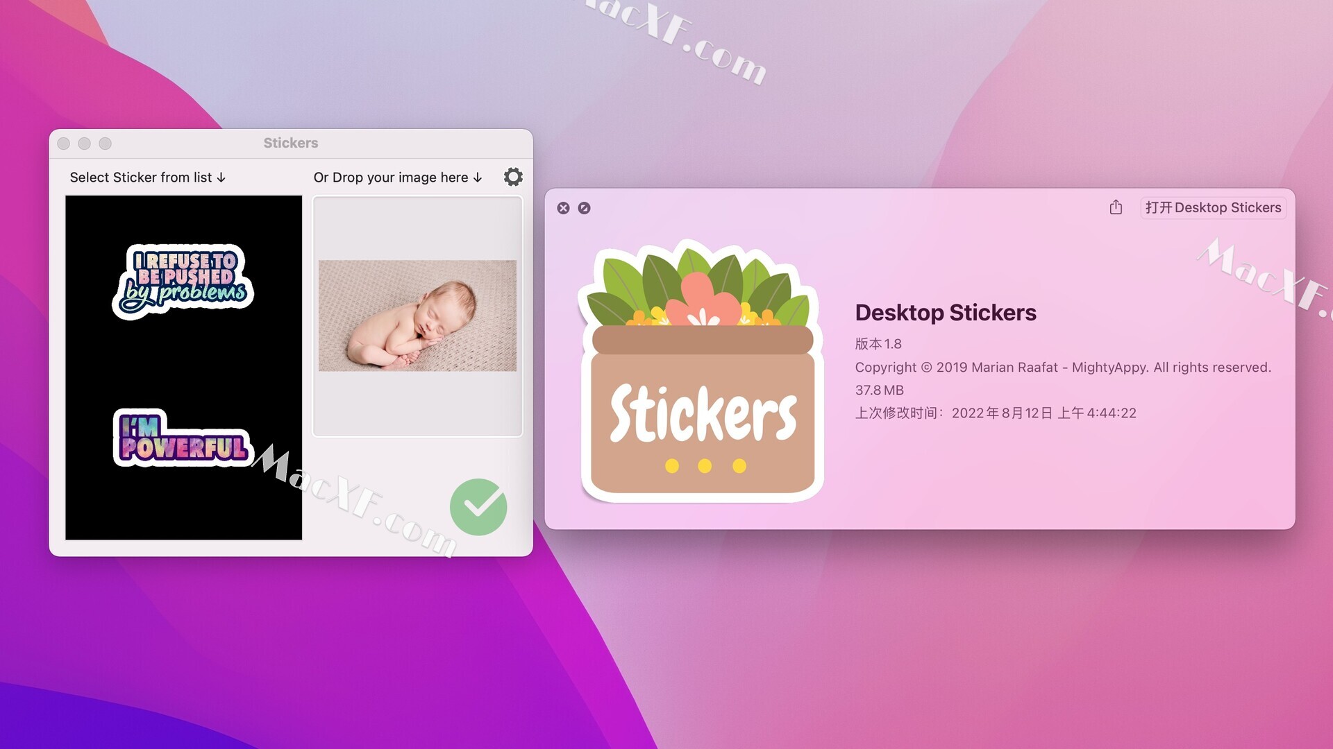 Desktop Stickers Mac(桌面贴纸) 哔哩哔哩