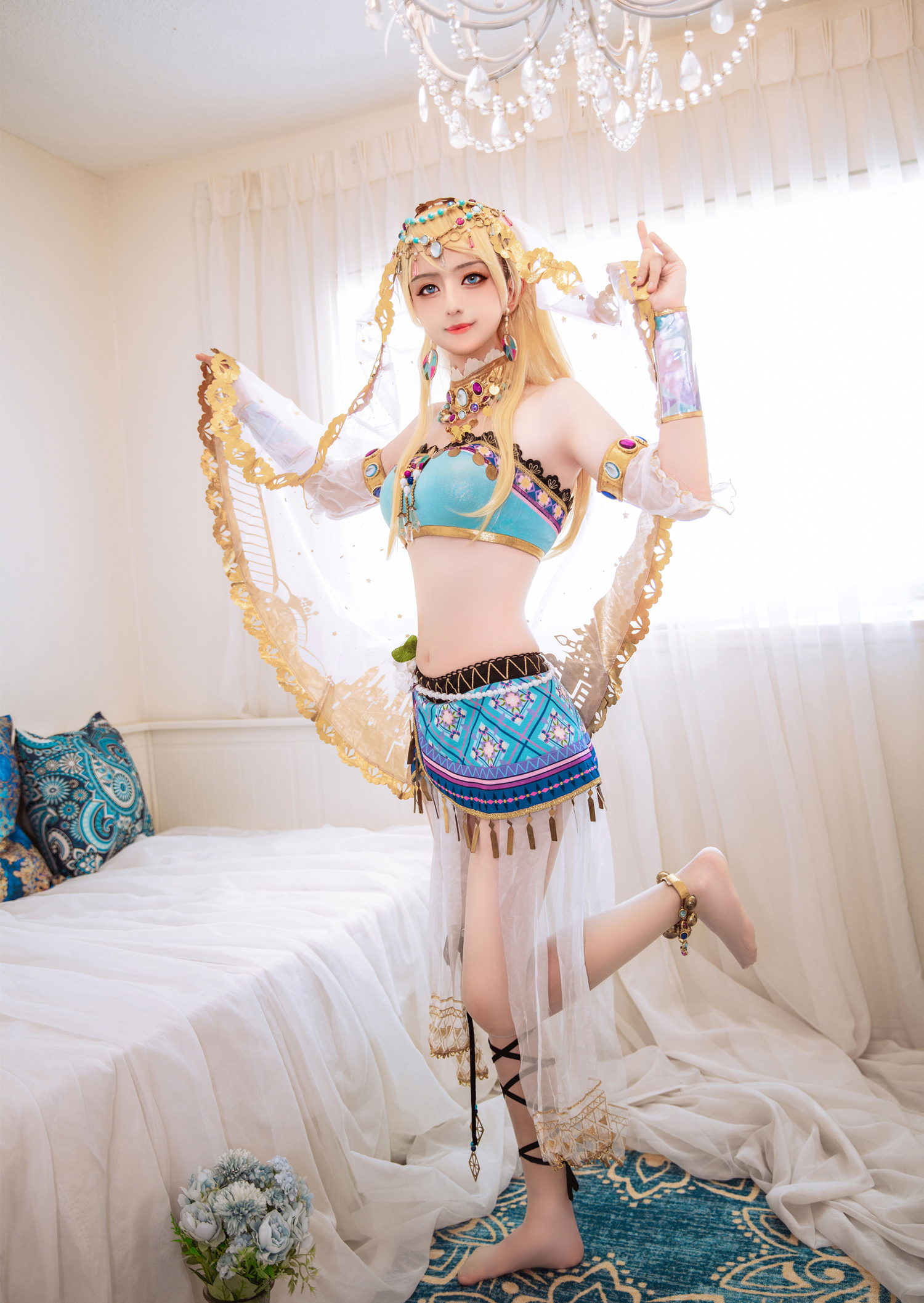 葡萄糖_Glucose Lovelive绚濑绘里舞娘觉醒cosplay4