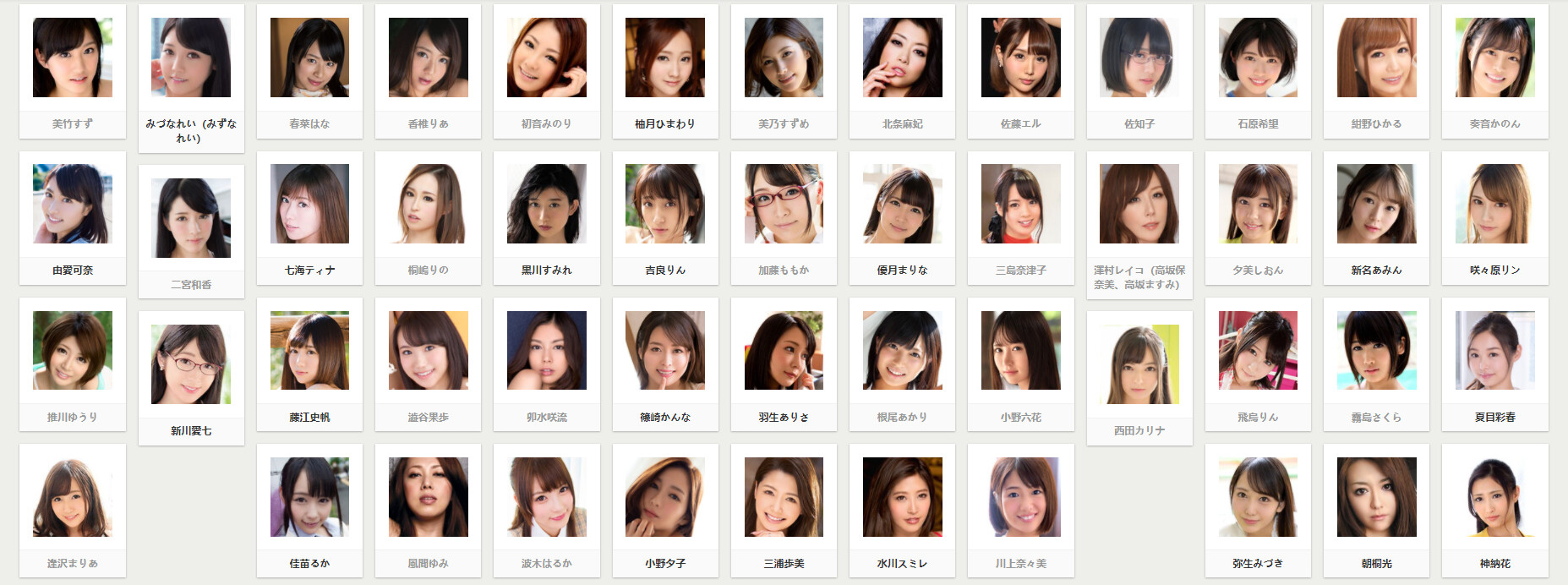 日本所有女优人气排行前100名大全！ - 哔哩哔哩