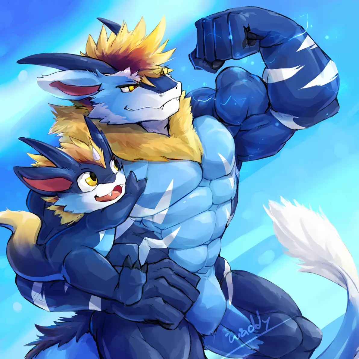 muscle肌肉兽人分享21