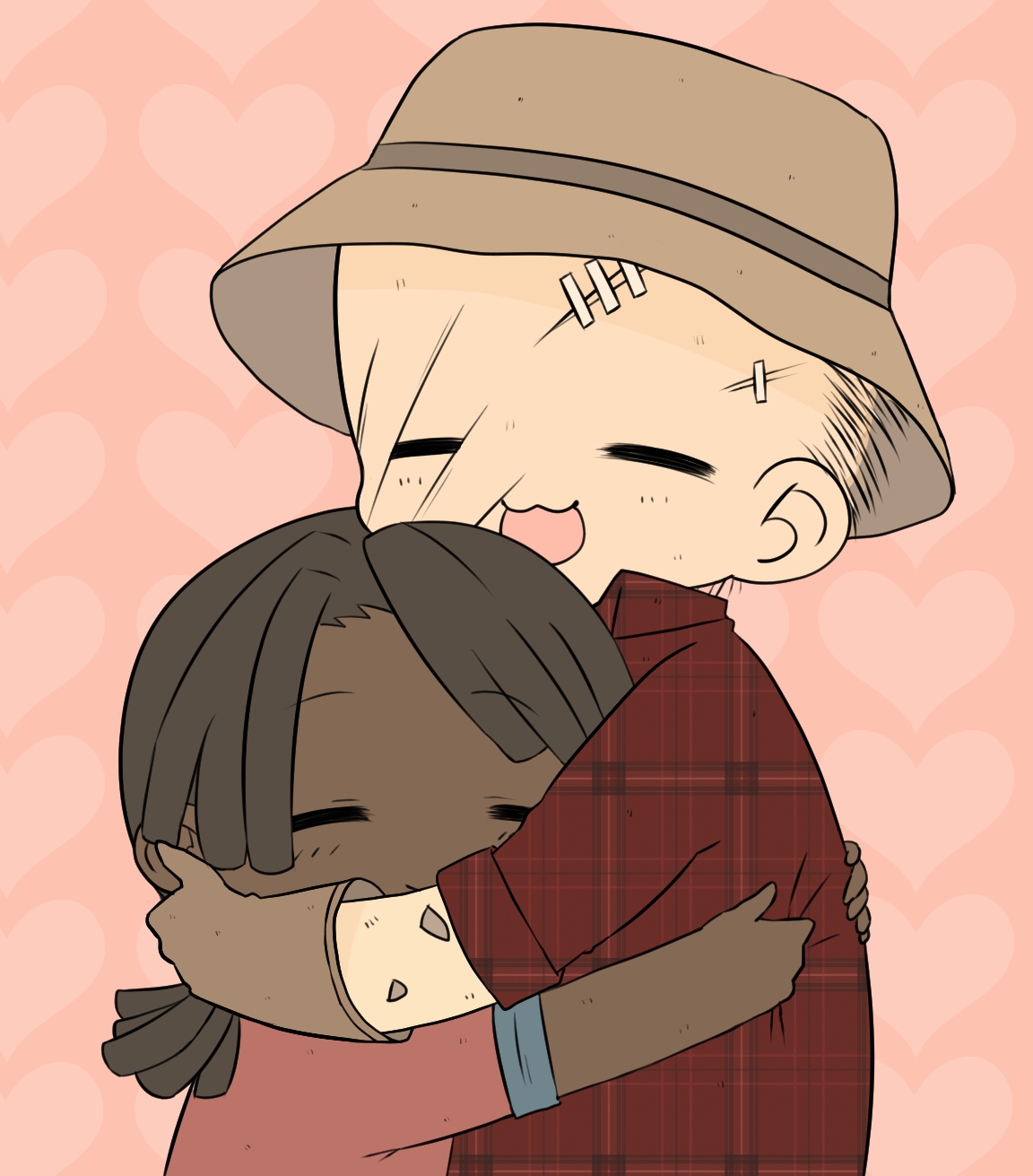 dead by daylight#黎明杀机cp组之黑瘸组