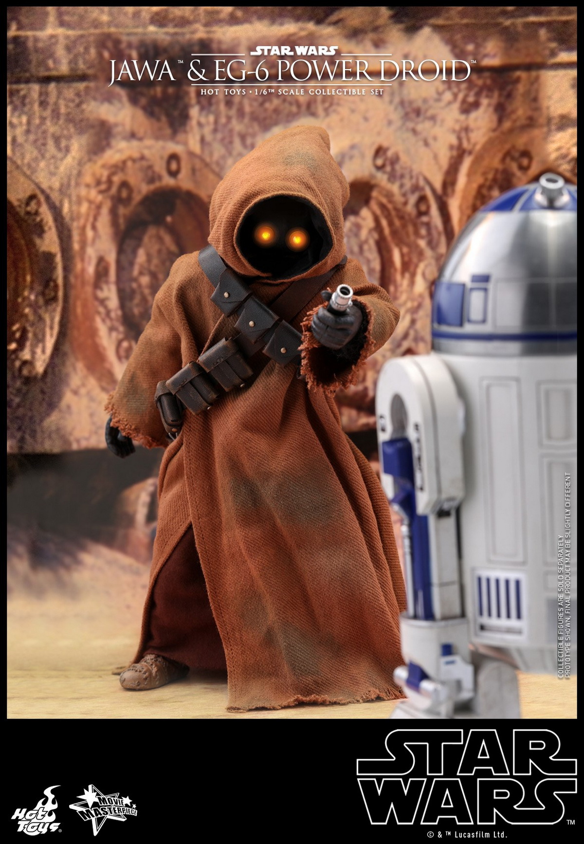 hottoys推出星战4贾瓦人居然还附带机械人eg6