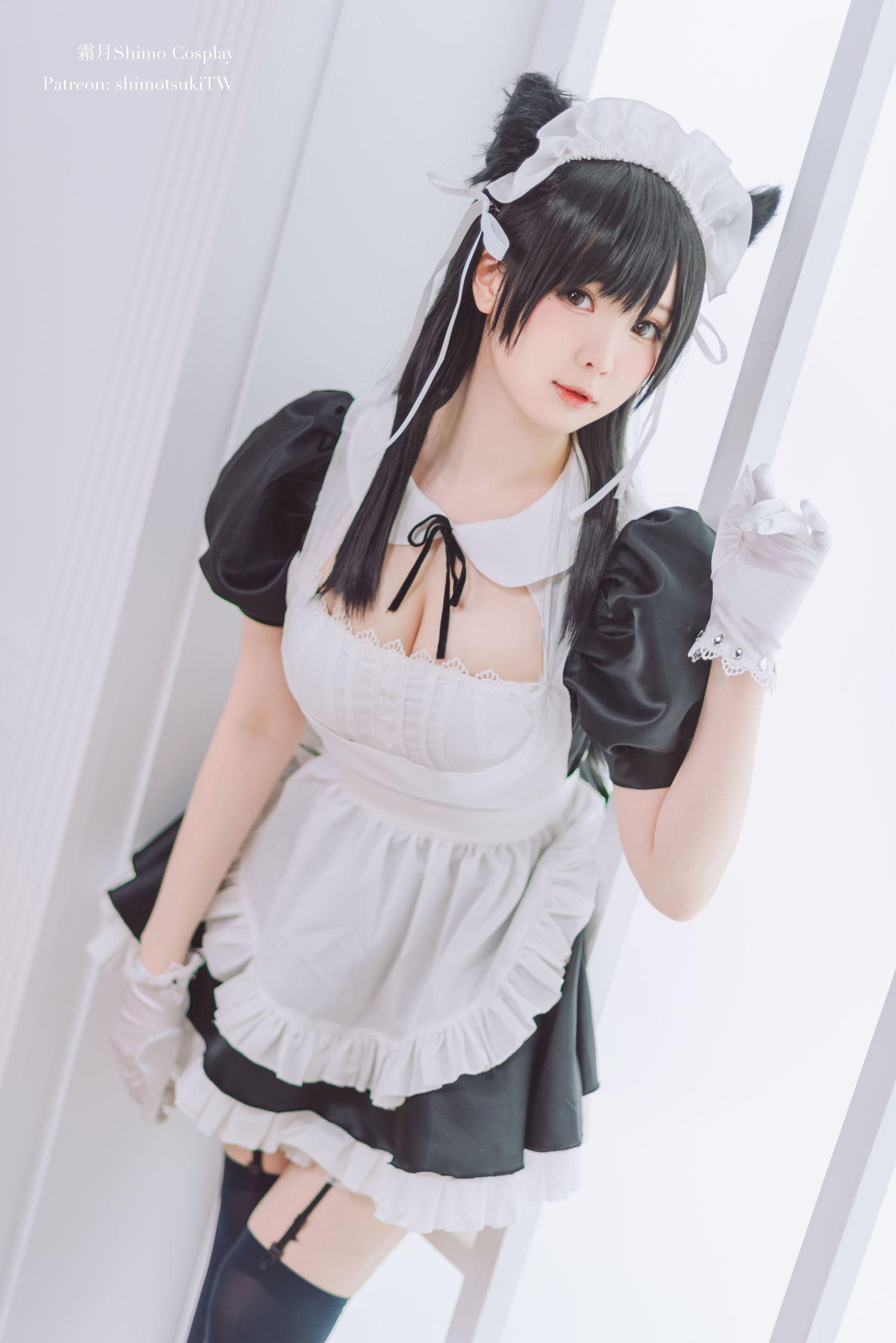 霜月shimo爱宕女仆cosplay2