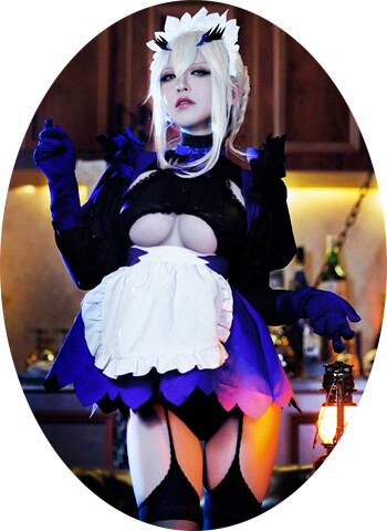 半半子LancerAlter Maid Cosplay