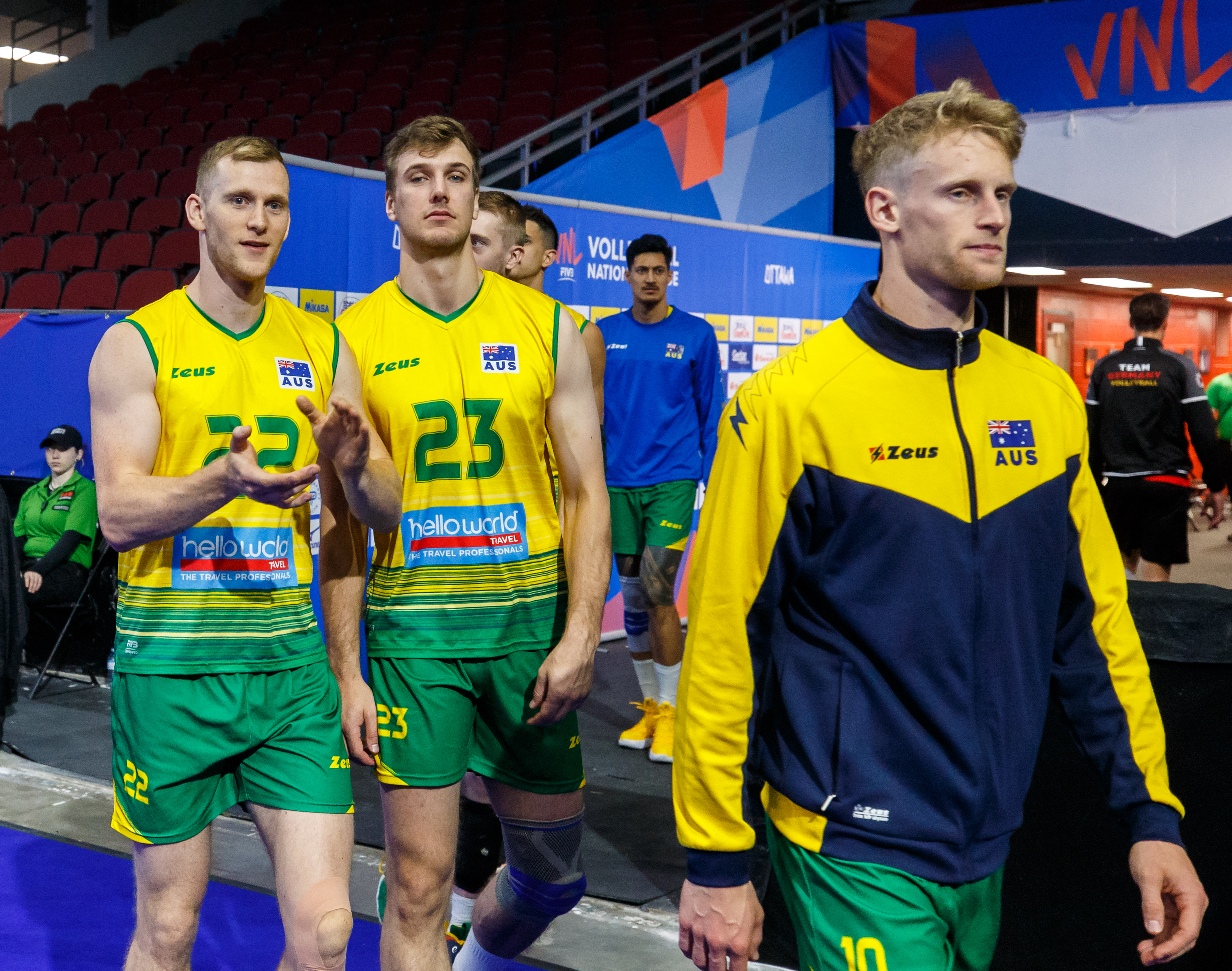 【2019年世界男排联赛】加拿大渥太华站 澳大利亚vs德国【vnl2019】