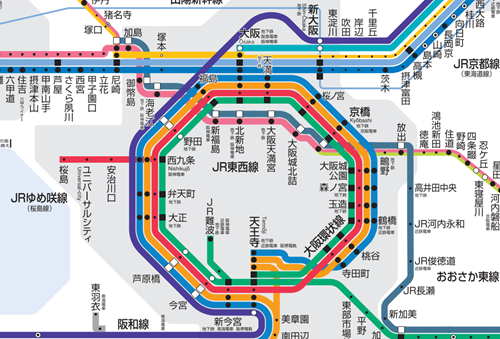 【日本铁道】jr山手线与jr大阪环状线的主要异同