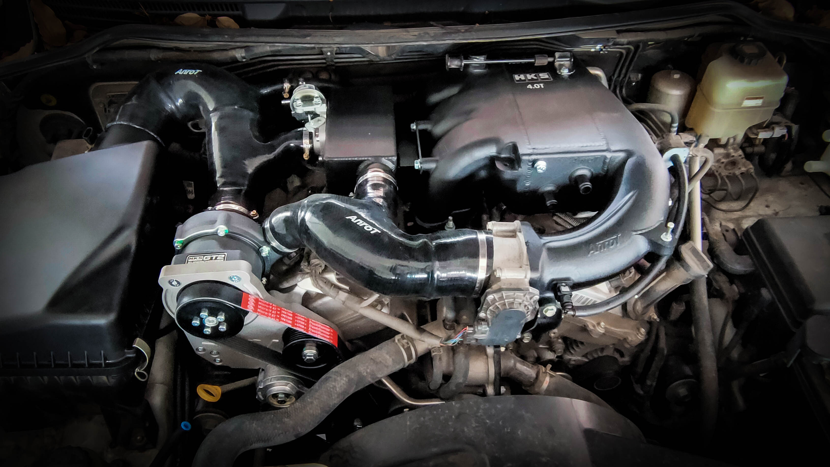 陆巡4.0改装hks机械增压,效果如何?马力机实测!