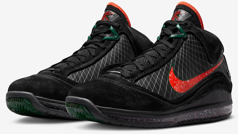 nike lebron 7 on feet